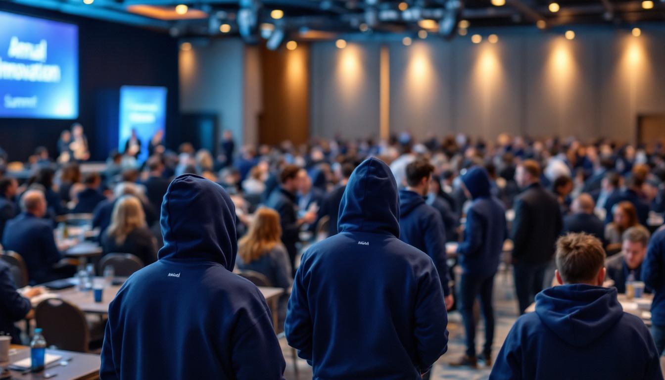 découvrez les avantages d'un sweat personnalisé avec broderie de logo pour vos événements, alliant style, visibilité et durabilité.