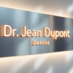 plaque professionnelle médicale